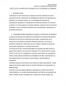 EFECTOS DE LA APERTURA ECONÓMICA EN LA ECONOMÍA COLOMBIANA