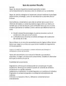 Guia de examen filosofia