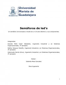Semáforo de leds. Página 1