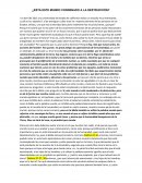 Está este mundo condenado al la destrucción?