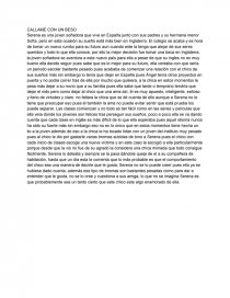 CALLAME CON UN BESO. Página 1