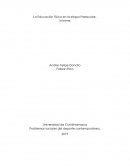 La educacion fisica en la etapa preescolar