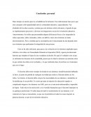 Conclusión personal docente