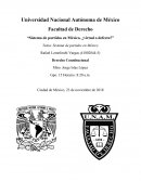 Enayo sobre el sistema de partidos