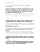 GENESIS, ESTRUCTURA Y CRISIS DE LA MODERNIDAD