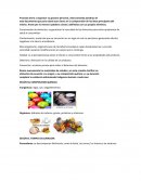 Proteccion y conservacion de alimentos