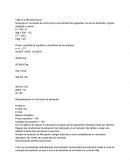 Taller # 3 Microeconomía