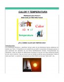WebQuest de Calor y Temperatura