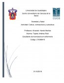 Actividad: Cultura, contracultura y subcultura