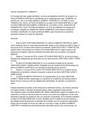 Acta de conciliación: Fijación de pensión alimentaria para menores