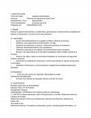 Descripcion de puesto. Asistente Administrativo