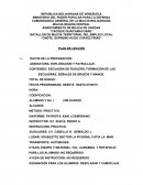 PLAN DE LECCIÓN Y PATRULLAJE