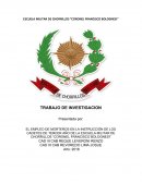 EL EMPLEO DE MORTEROS EN LA INSTRUCCIÓN DE LOS CADETES DE TERCER AÑO DE LA ESCUELA MILITAR DE CHORRILLOS “CORONEL FRANCISCO BOLOGNESI”