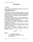 INFILTRACIÓN