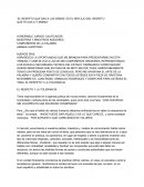 El respeto que das a los demás es el reflejo del respeto que te das a ti mismo