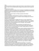 Cancer Ocupacional. Estudio de los factores de riesgo