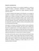 Derecho constitucional. La actividad pública legislativa