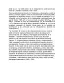 José Cecilio Del Valle prócer de la independencia centroamericana nació en Choluteca Honduras (1780 -1834)