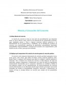 Mezcla y Colocación del Concreto