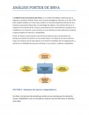Análisis PORTER de BBVA