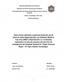 Caso clinico Diabetes Mellitus