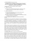 ELABORACIÓN DE UNA BEBIDA FUNCIONAL PARA LACTANTES Y NIÑOS HASTA LOS 5 AÑOS