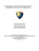 FACULTAD DE ADMINISTRACIÓN INTEGRAL DE RIESGOS DE SEGURIDAD Y SALUD EN EL TRABAJO