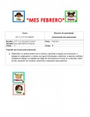 Área de desarrollo Personal y Social: “Educación socioemocional”