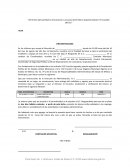 Acta de verificación de mobiliario y equipo: Reporte de faltante