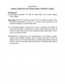 Pascual Barba Notas Analíticas del Gesticulador (Rodolfo Usigli)