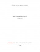 Ensayo Jóvenes Contemporáneos y Escuela