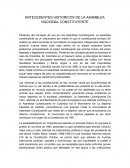 ANTECEDENTES HISTORICOS DE LA ASAMBLEA NACIONAL CONSTITUYENTE