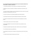 EJERCICIOS PARA EVALUAR CONOCIMIENTO EN ORACIONES COMPUESTAS