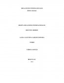 Reseña relaciones internacionales