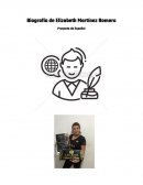 Biografía de Elizabeth Martínez Romero Proyecto de Español