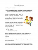 Formacion Humana Actividad de la Unidad