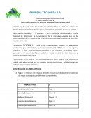 PLANIFICACIÓN FASE 2 AUDITORÍA AMBIENTAL DEL 1 DE ENERO AL 31 DICIEMBRE 2013