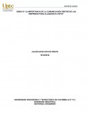 LA IMPORTANCIA DE LA COMUNICACIÓN DENTRO DE LAS EMPRESAS PARA ALCANZAR EL ÉXITO