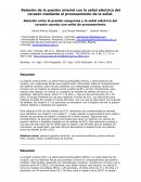 Relación de la presión arterial con la señal eléctrica del corazón mediante el procesamiento de la señal