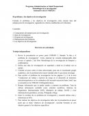 Programa Administración en Salud Ocupacional. Metodología de la investigación