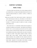 CUENTOS Y LEYENDAS. Rabito Conejo