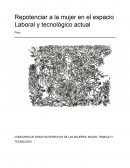 Repotenciar a la mujer en trabajo y tecnología