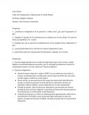 Caso Clínico. Taller de Fundamentos y Aplicaciones en Salud Mental