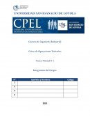 Curso de Operaciones Unitarias Tarea Virtual N 1