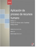Elaboración del perfil de puesto Identificación del puesto Recursos humano