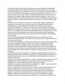 Sociologia en las relaciones internacionales