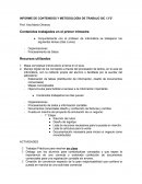 INFORME DE CONTENIDOS Y METODOLOGÍA DE TRABAJO SIC