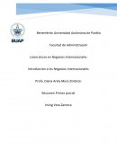 Escuelas de la administracion. Introducción a los Negocios Internacionales