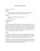 PRÁCTICA LABORATORIO Tema: Actividad enzimática