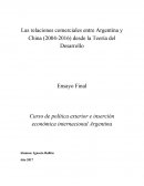 Comercio Argentina y China